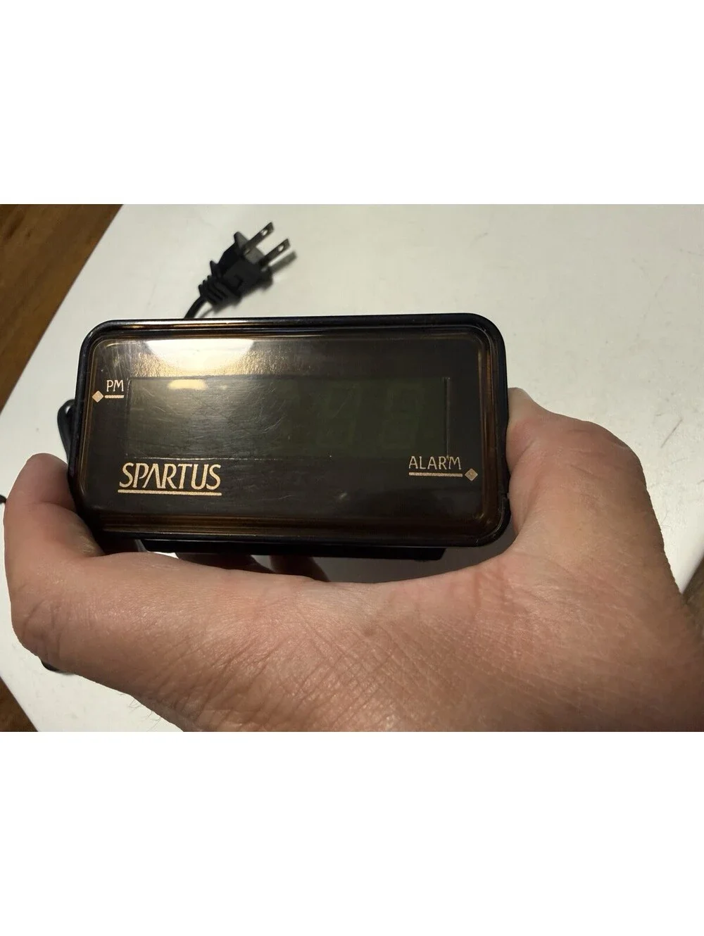 Vintage Spartus alarm clock 1159-61 Working